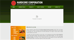 Desktop Screenshot of hcagroexports.in